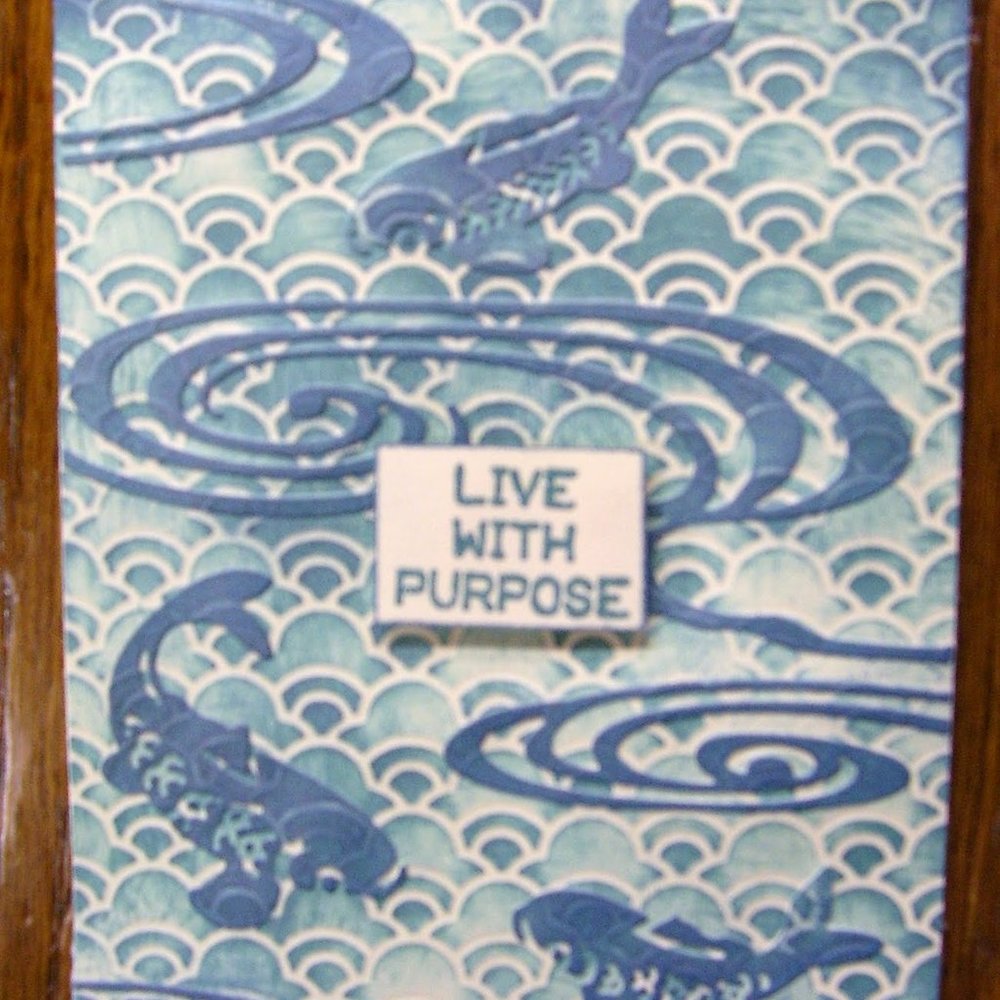 Cuttlebug 4” x 6” SCALES embossing folder
